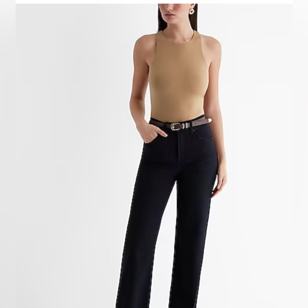 NWT. Express Body Contour tank top(bodysuit). Color Brown. Size X-Large.
